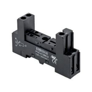 Монтажные колодки KIPPRIBOR PYF-012BE, PYF-022BE, PYF-112BE, PYF-122BE (для 1- и 2-контактных промежуточных реле серии MR)