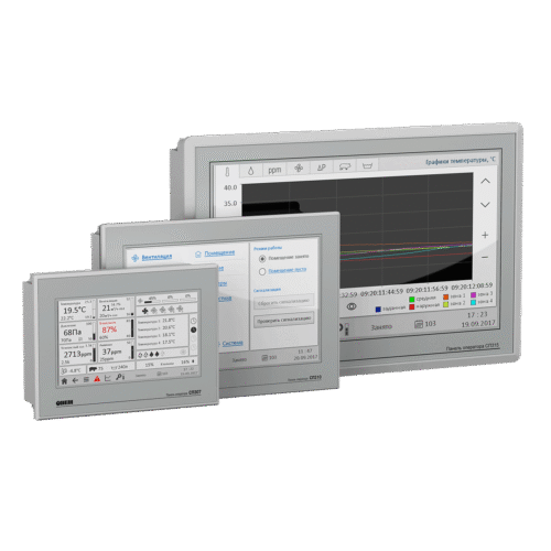 СП3хх сенсорные панели оператора 7-15” с Modbus