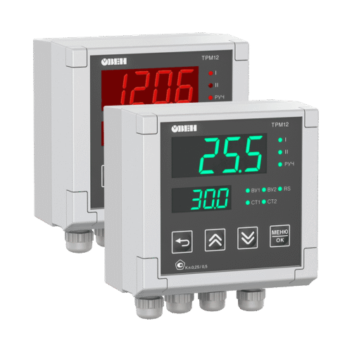 ТРМ12 ПИД-регулятор для задвижек с RS-485